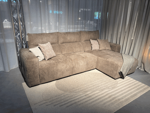 Univers Sectional w/bed, recliner and storage - Image 4